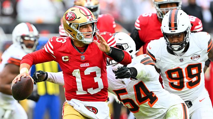 San Francisco 49ers quarterback Brock Purdy (13)