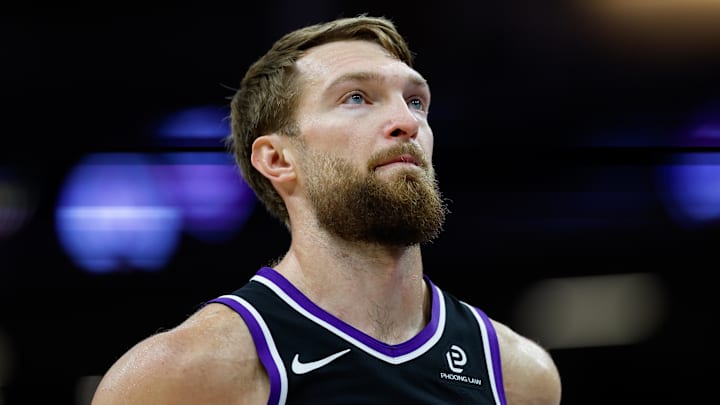 Kings star Domantas Sabonis has partially torn his left meniscus.