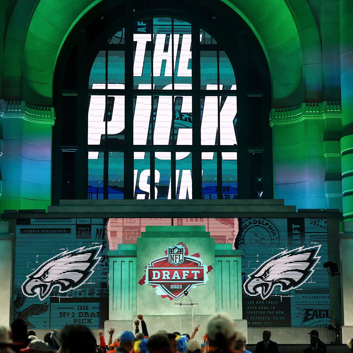 Philadelphia Eagles 7 round mock draft Free agency edition