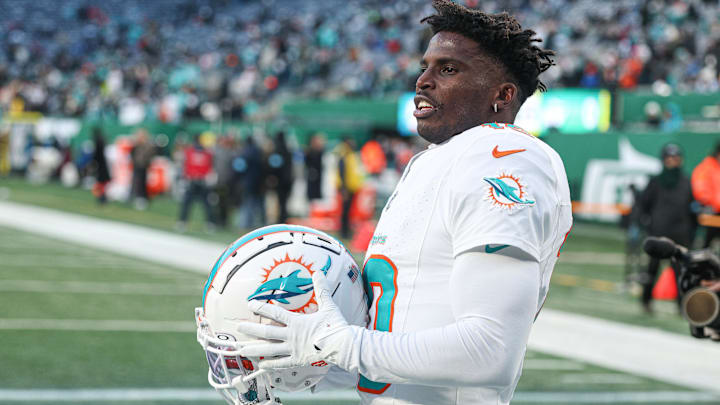 Tyreek Hill acknowledged Tua Tagovailoa's comments on their relationship on Friday. Tyreek Hill acknowledged Tua Tagovailoa's comments on their relationship on Friday.