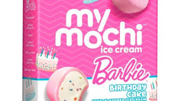 Barbie Birthday Cake Mochi Ice Cream