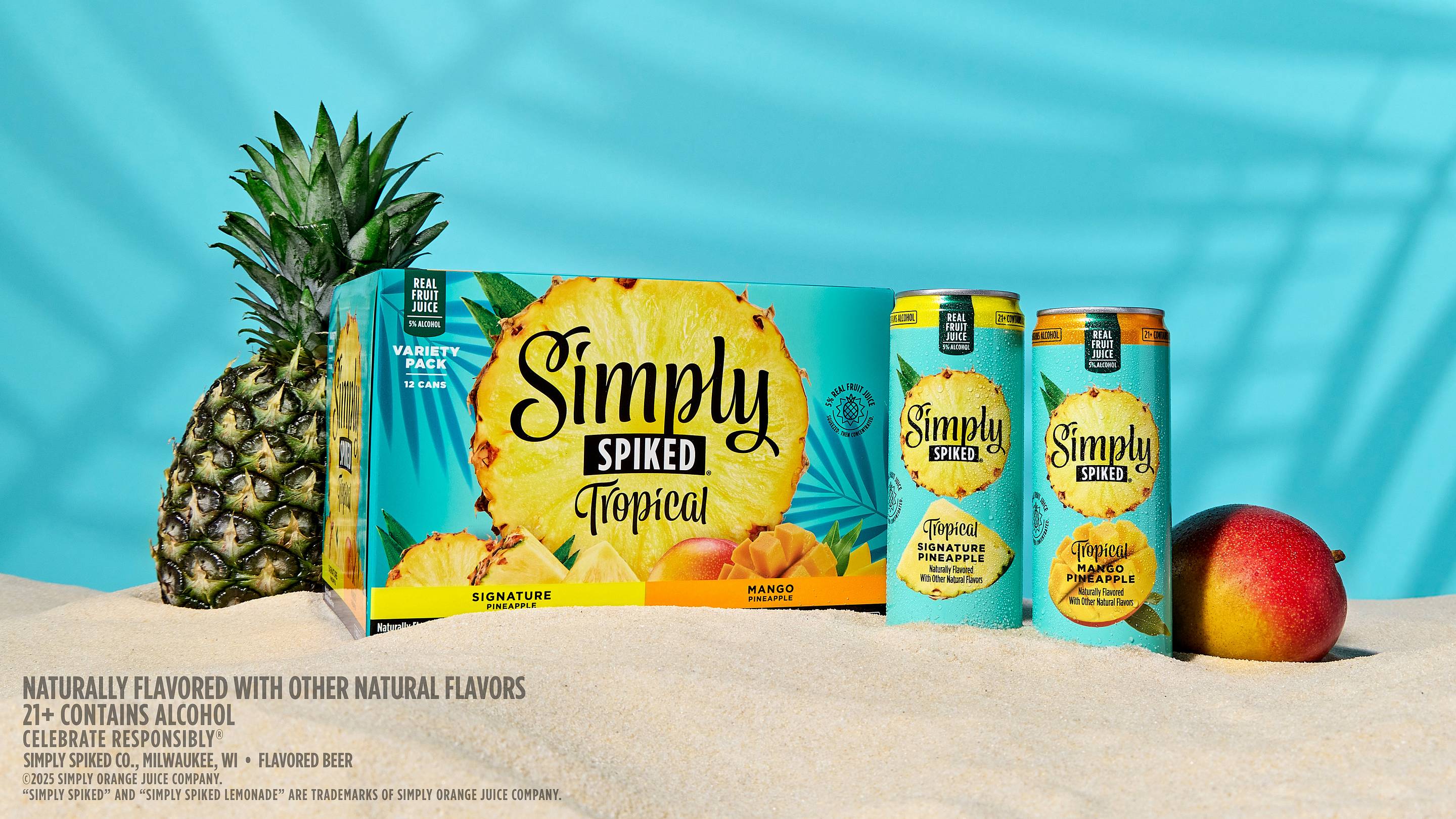 Simply Spiked is ready for summer with their Tropical variety pack