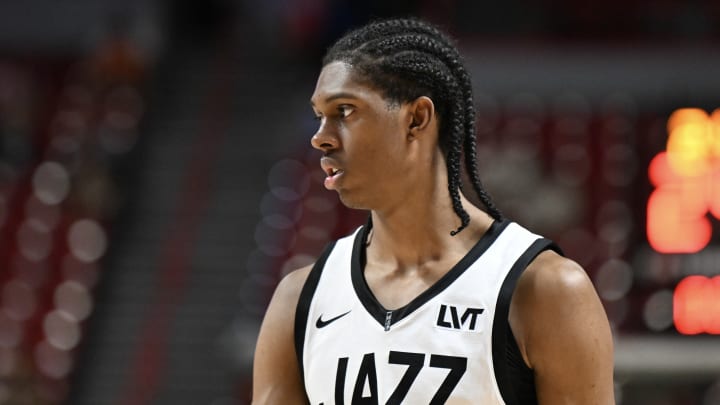 2024 NBA Summer League - Toronto Raptors v Utah Jazz