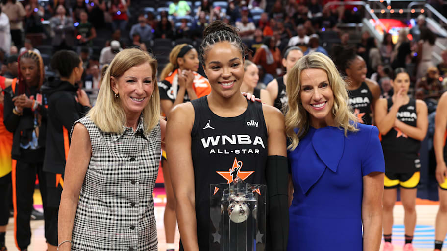 Napheesa Collier took home MVP honors after breaking the scoring record in the All-Star Game.  | Trevor Ruszkowski-Imagn Images
