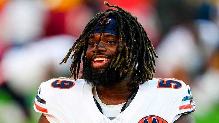 Chicago Bears defensive end Jamree Kromah