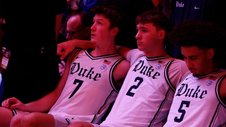 Kon Knueppel, Cooper Flagg, Tyrese Proctor, Duke