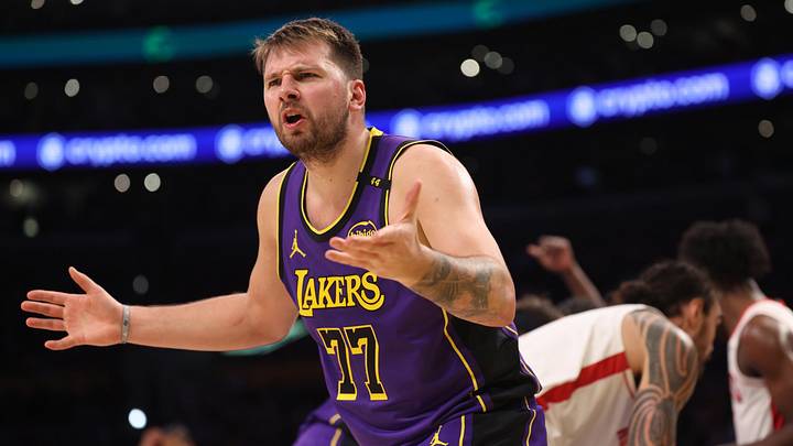 Los Angeles Lakers guard Luka Doncic.