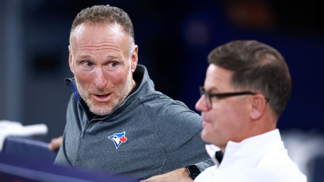 Toronto Blue Jays president Mark Shapiro and general manager Ross Atkins