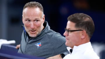 Toronto Blue Jays president Mark Shapiro and general manager Ross Atkins