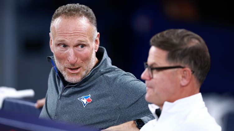 Toronto Blue Jays president Mark Shapiro and general manager Ross Atkins