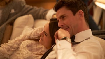 Matthew Goode as Simon, Keira Knightley as Nell - Silent Night 