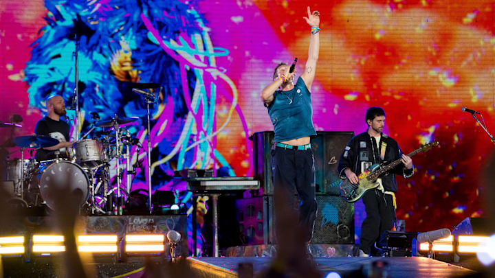 Coldplay played the first of two El Paso shows at Sun Bowl Stadium as part of its Music of the Spheres Tour. 