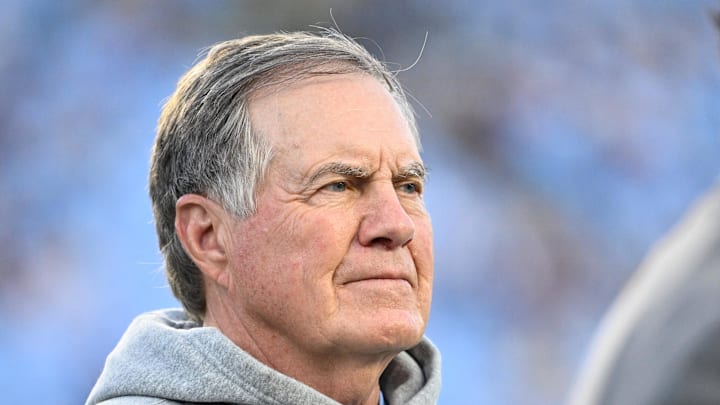 Bill Belichick still has the Patriots at the forefront of his mind.