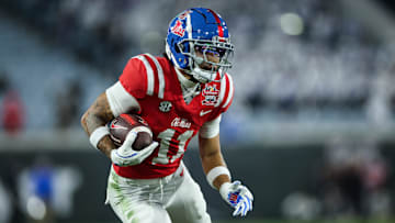 Ole Miss Rebels wide receiver Jordan Watkins (11)