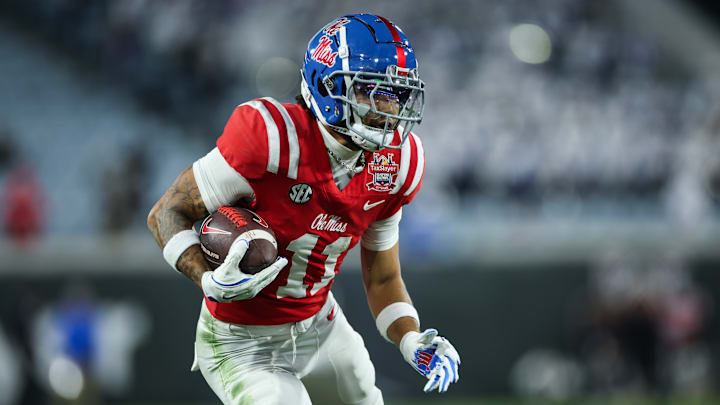 Ole Miss Rebels wide receiver Jordan Watkins (11)