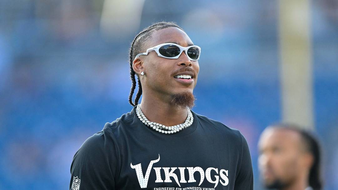 Minnesota Vikings wide receiver Justin Jefferson Minnesota Vikings wide receiver Justin Jefferson
