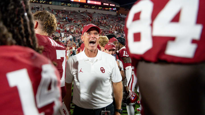 Oklahoma head coach Brent Venables