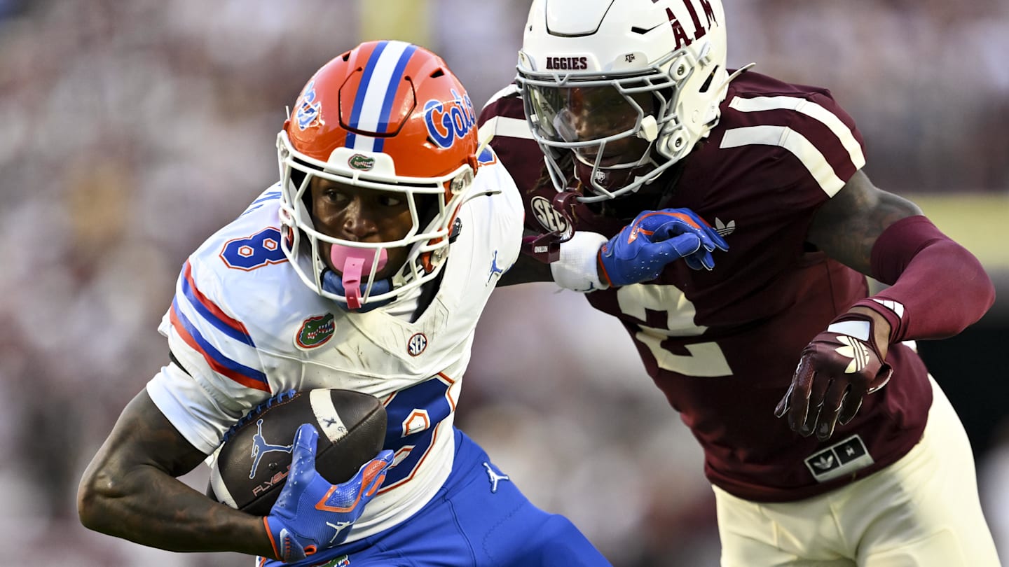 Florida Gators Lose Key Receivers Amid Eight Injuries vs Georgia