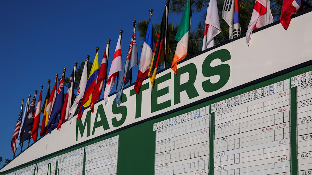 The Masters leaderboard