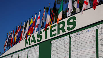 The Masters leaderboard