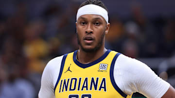 Former Indiana Pacers center Myles Turner (33)