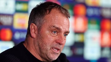 Hansi Flick est content de la performance d'un joueur en particulier. Hansi Flick est content de la performance d'un joueur en particulier.