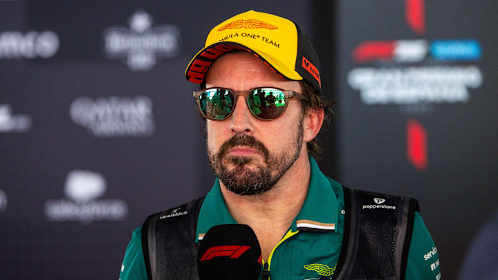 Fernando Alonso is a huge Real Madrid fan.