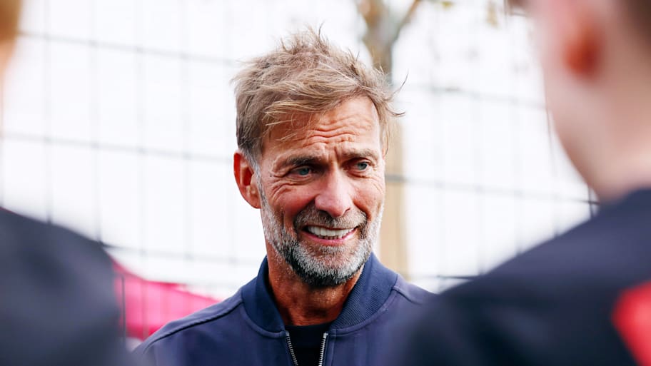 Jürgen Klopp looking somewhat quizzical. 