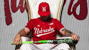 Nebraska baseball transfer Cole Kitchens.