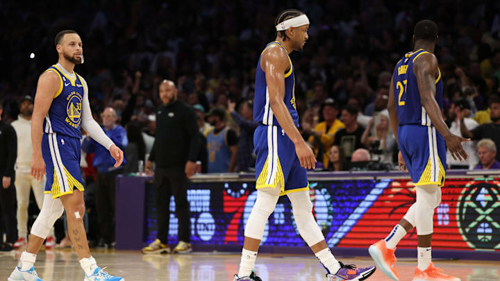 Golden State Warriors v Los Angeles Lakers - Game Four