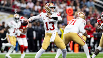San Francisco 49ers quarterback Brock Purdy (13)
