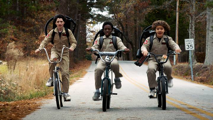 Stranger Things - Finn Wolfhard, Caleb McLaughlin, and Gaten Matarazzo