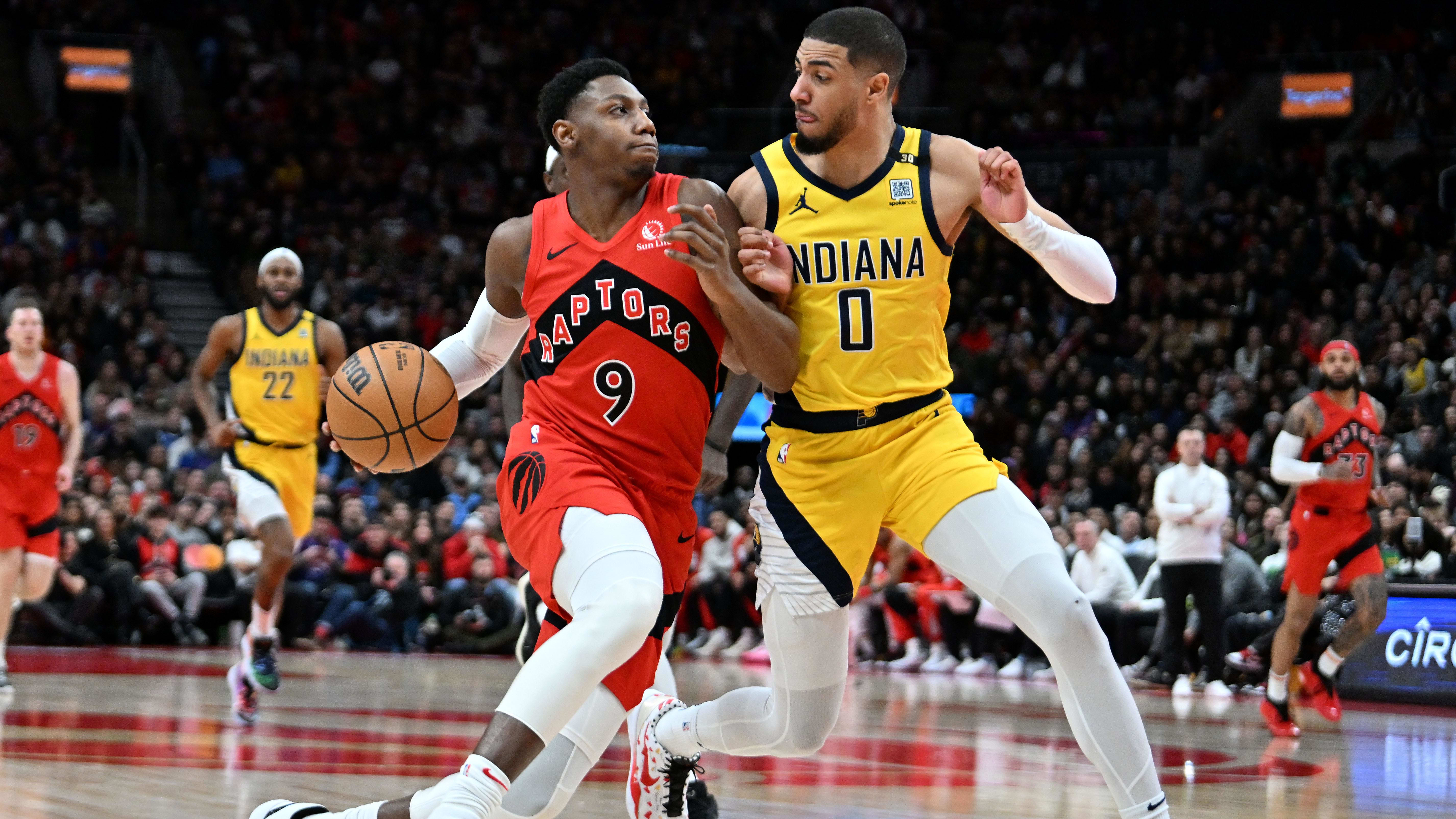 Indiana Pacers Toronto Raptors RJ Barrett Tyrese Haliburton