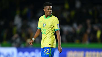 Estevao made his Brazil debut