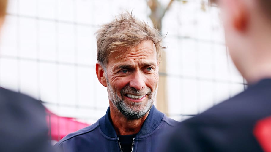 Jürgen Klopp looking somewhat quizzical.