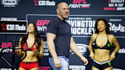 UFC CEO Dana White during weigh-ins for UFC Fight Night at Amalie Arena. 