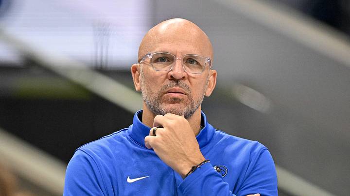 Mar 30, 2026; Dallas, Texas, USA; Dallas Mavericks head coach Jason Kidd looks on during the second quarter against the Minnesota Timberwolves at the American Airlines Center. Mandatory Credit: Jerome Miron-Imagn Images