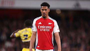 William Saliba n'a pas brillé face à Crystal Palace.