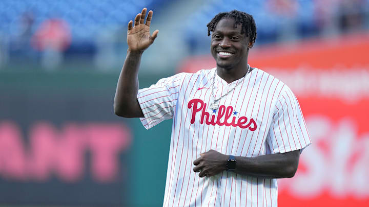 Eagles wide receiver A.J. Brown helped deliver the franchise its second Super Bowl