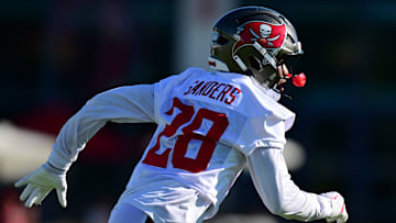 Shilo Sanders at Tampa Bay Buccaneers Training Camp