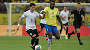 Gerson fez o único gol brasileiro nesta terça