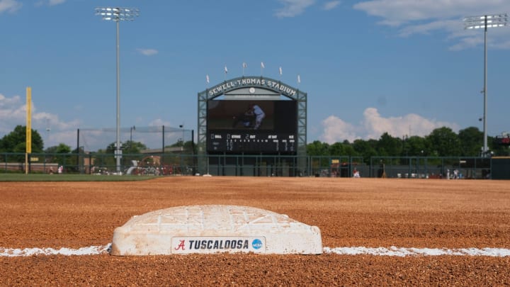 Sewell-Thomas Stadium in Tuscaloosa, Ala., is hosting the first round of the NCAA Regional Baseball Tournament.