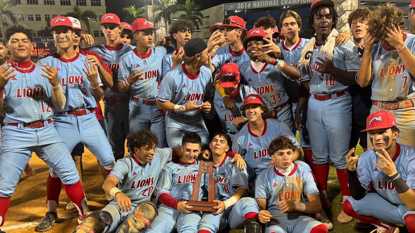 Who plays where? South Florida high school regional baseball brackets