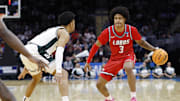 New Mexico Lobos guard Tru Washington (3). 