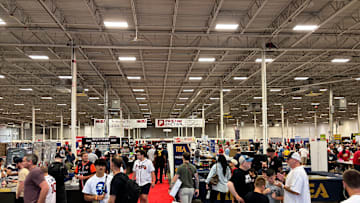 Chantilly Card Show Floor 