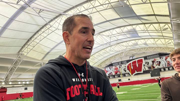 Luke Fickell on first day of spring practice