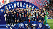 O brasileiro Marquinhos ergueu a taça em St Denis