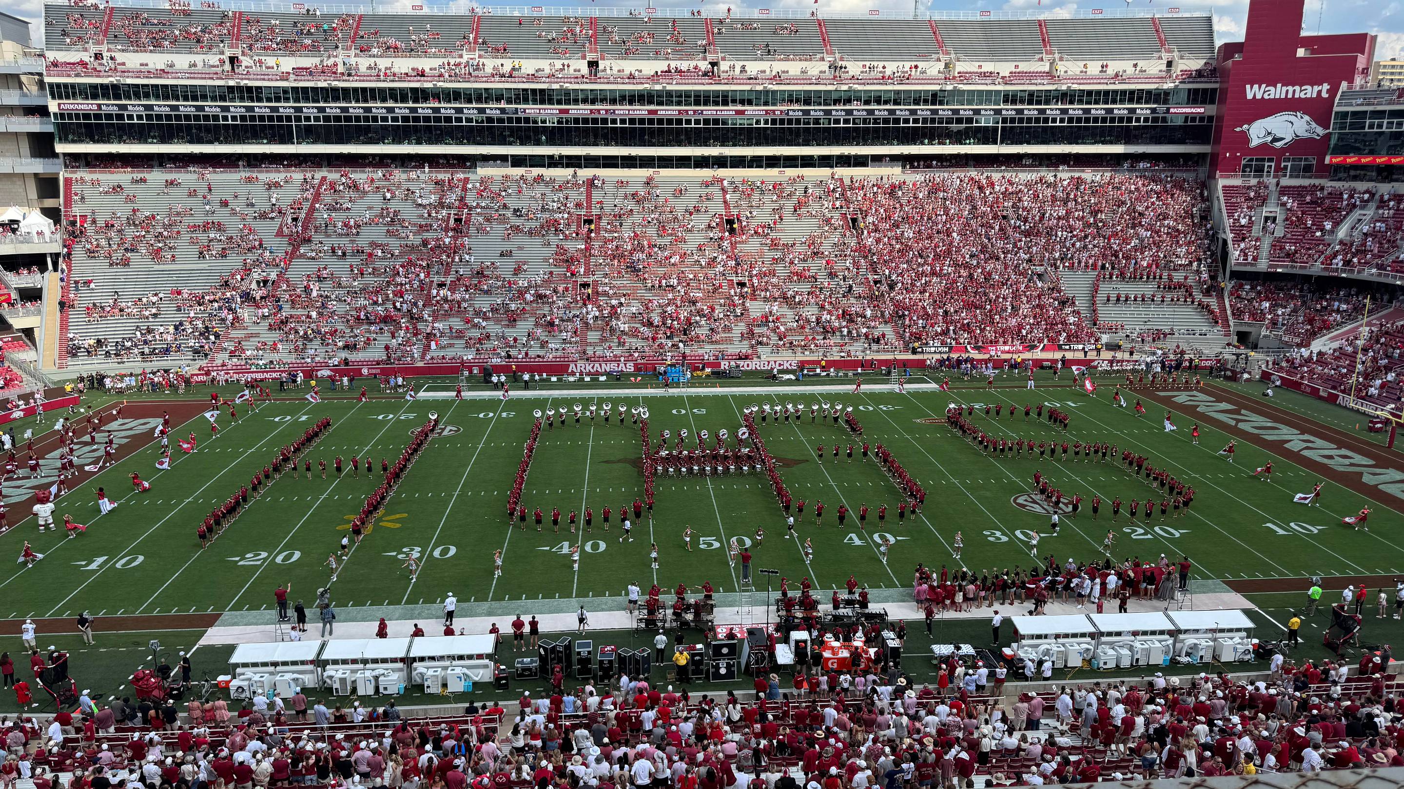 Live Game Notebook: Arkansas Razorbacks vs. North Alabama
