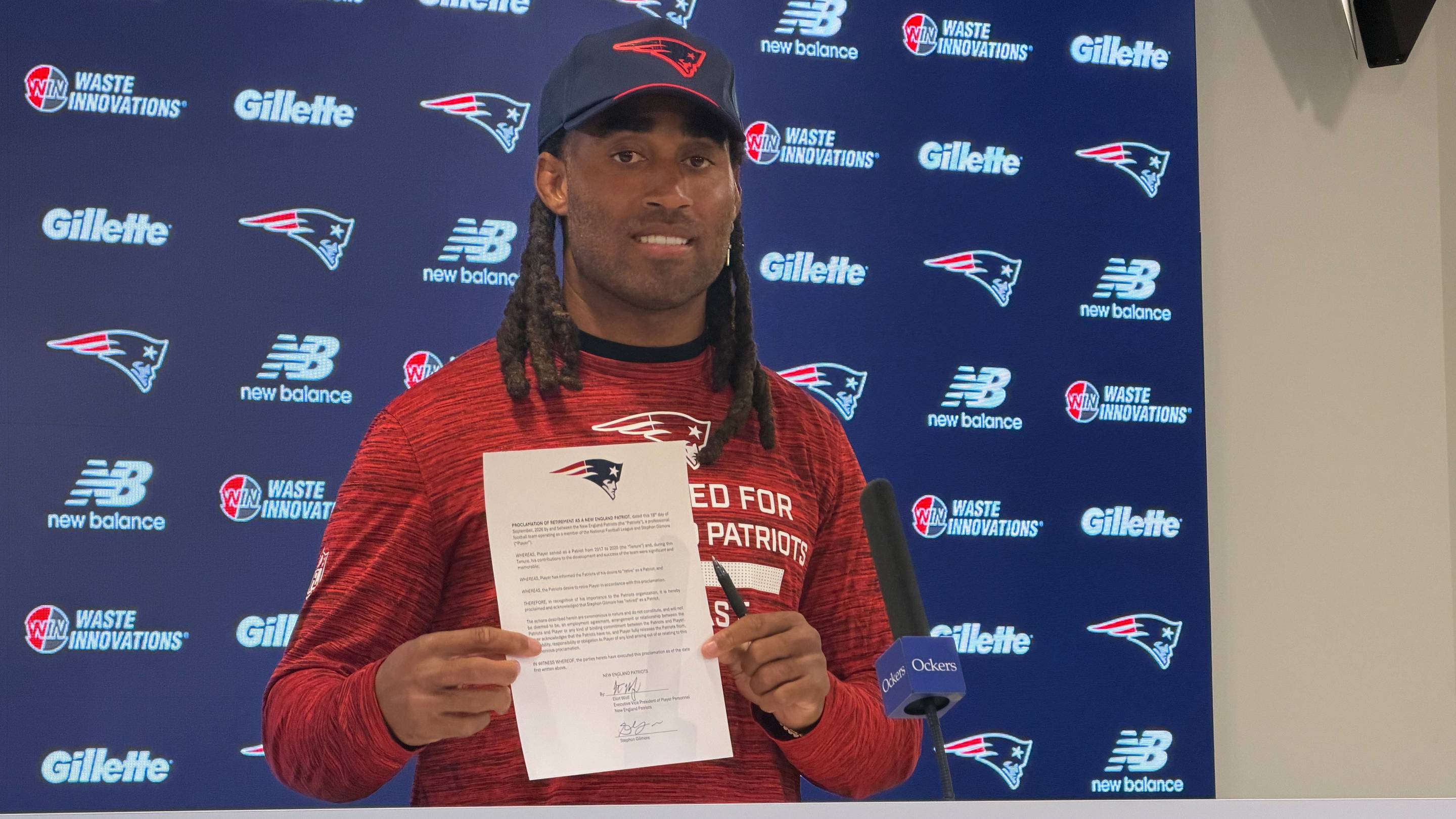 'Tremendous' Stephon Gilmore Signs 1-Day Contract to Retire with Patriots