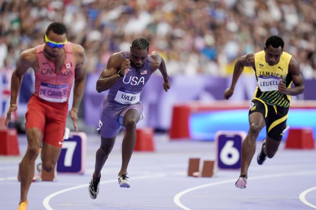 Lyles breaks down the 200-meter race into several different parts, each of which requires a different technique.